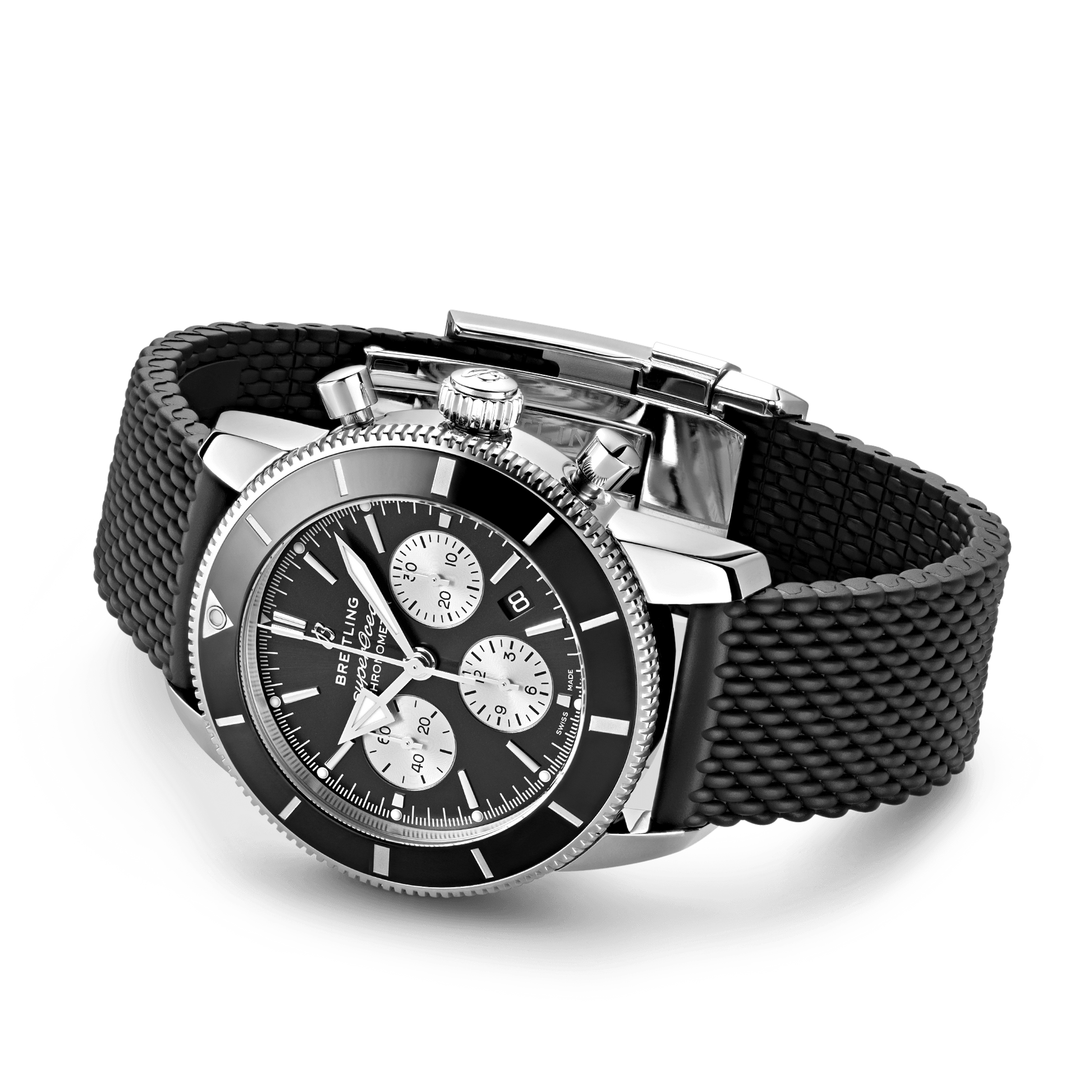 Breitling Chronograph 44 Superocean Héritage II, Ref# AB0162121B1S1, box and papers