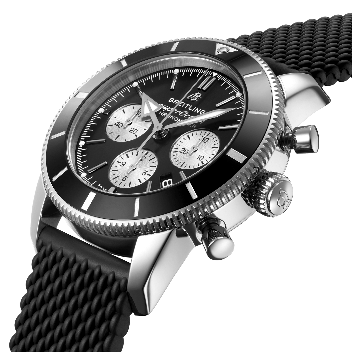 Breitling Chronograph 44 Superocean Héritage II, Ref# AB0162121B1S1, box and papers