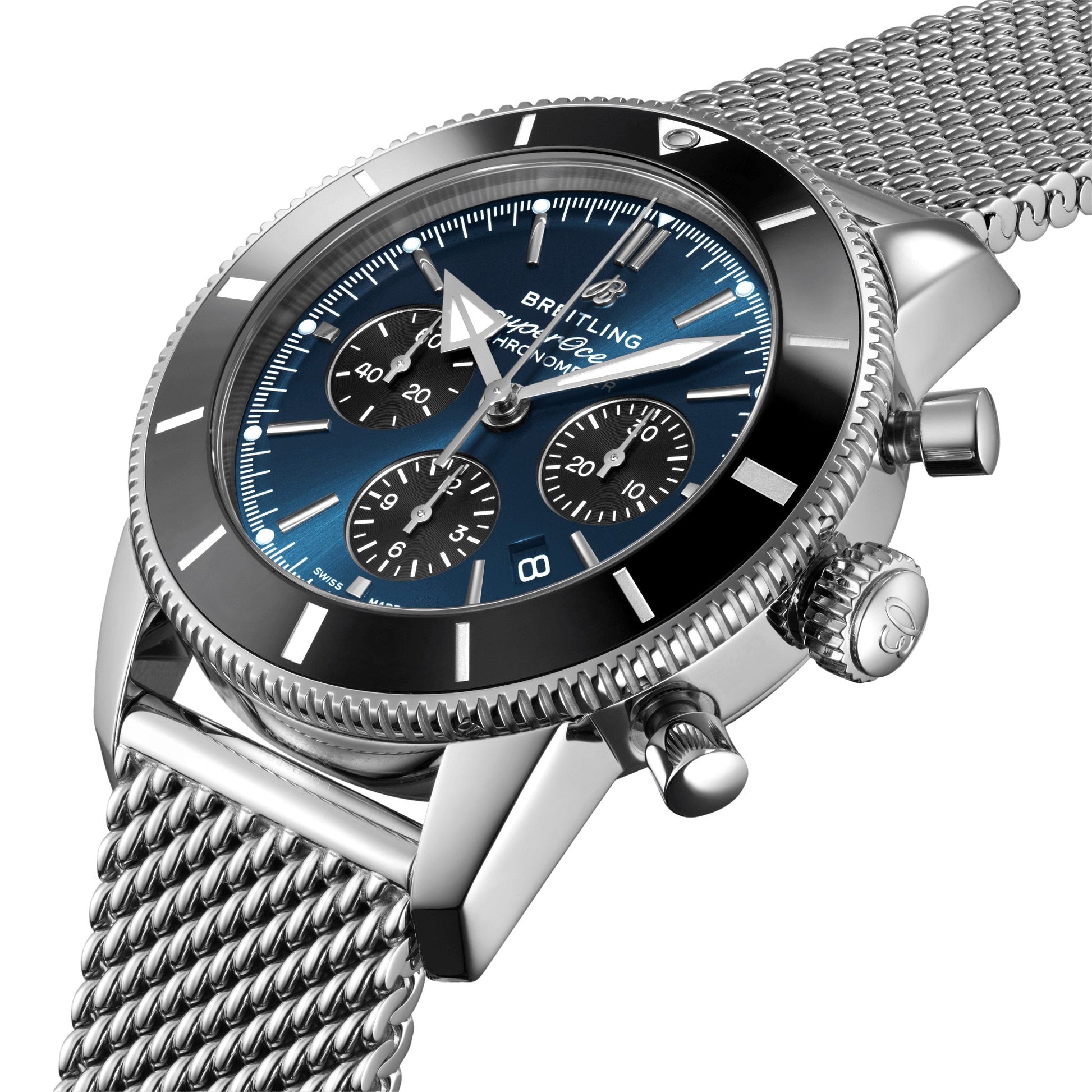 Breitling Superocean Heritage B01 CHRONOGRAPH Ref# AB0162121C1A1, box and papers