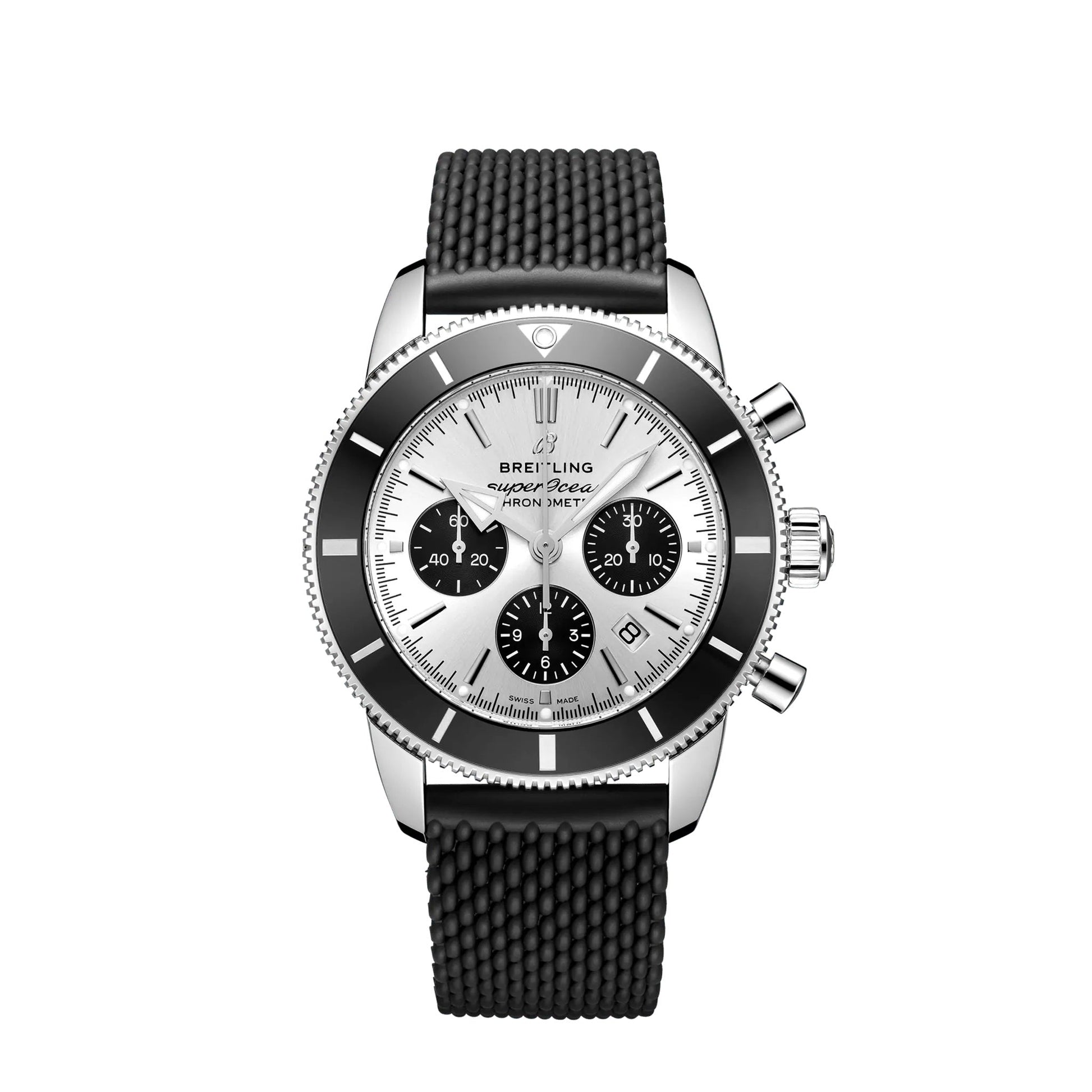 Breitling Superocean Heritage B01 Chronograph 44 Stainless Steel Ref# AB0162121G1S1, box and papers