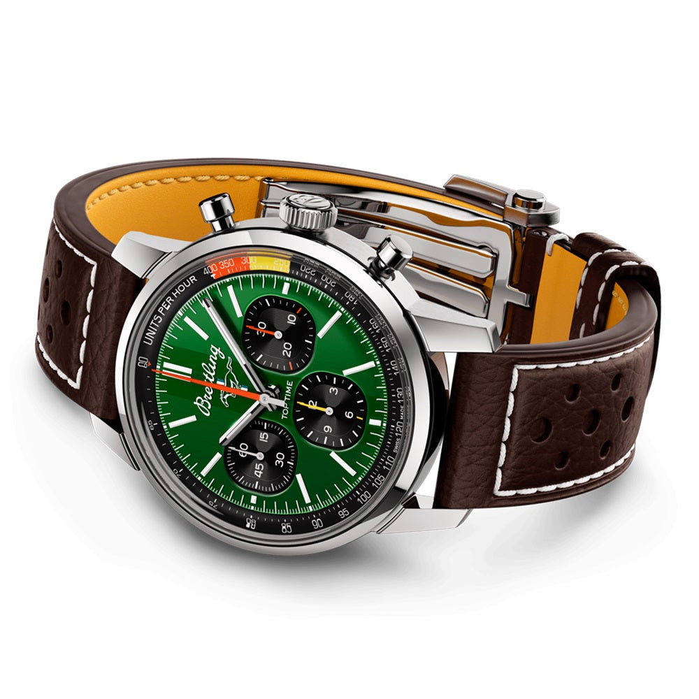 Breitling Top Time B01 Ford Mustang Ref# AB01762A1L1X1, box and papers