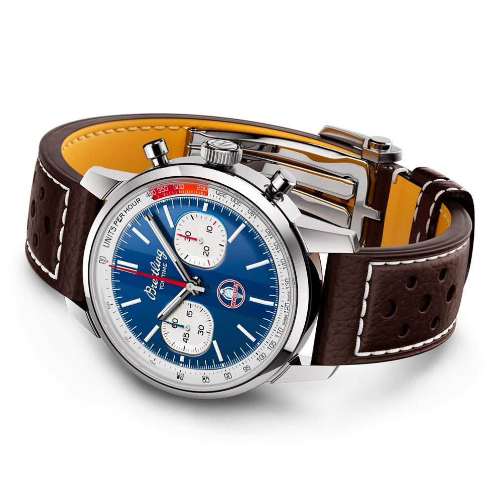 Breitling Top Time B01 Shelby Cobra Ref# AB01763A1C1X1, box and papers
