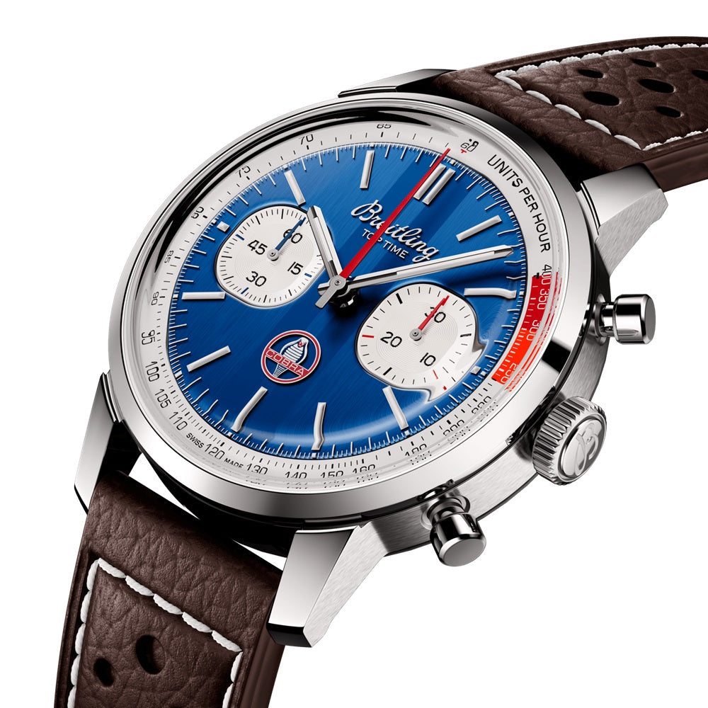 Breitling Top Time B01 Shelby Cobra Ref# AB01763A1C1X1, box and papers