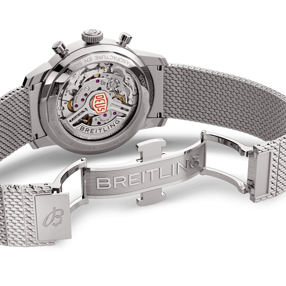 Unworn Breitling Top Time B01 Deus Ref# AB01765A1B1A1, box and papers