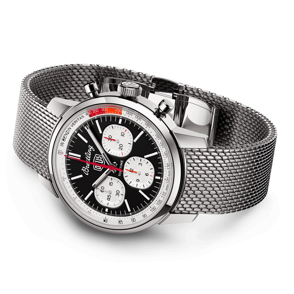 Unworn Breitling Top Time B01 Deus Ref# AB01765A1B1A1, box and papers