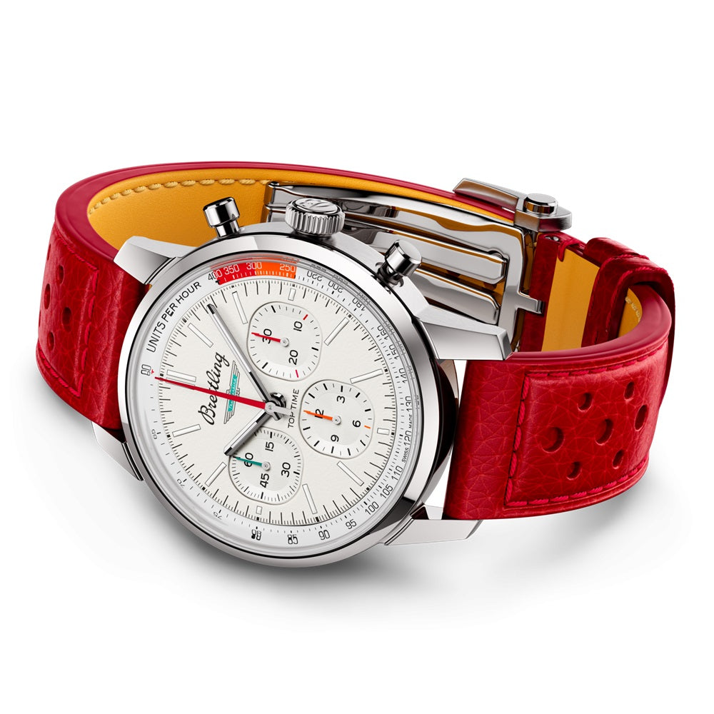 Breitling Top Time B01 Ford Thunderbird Ref# AB01766A1A1X1, box and papers