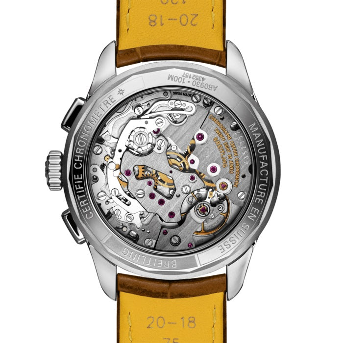 Breitling Premier B09 Chronograph 40 Stainless Steel Ref# AB0930D31L1P1, box and papers