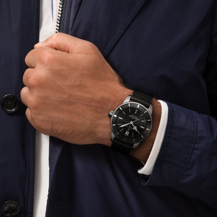 Breitling Superocean Heritage B20 Automatic 44, Ref# AB2030121B1S1, box and papers
