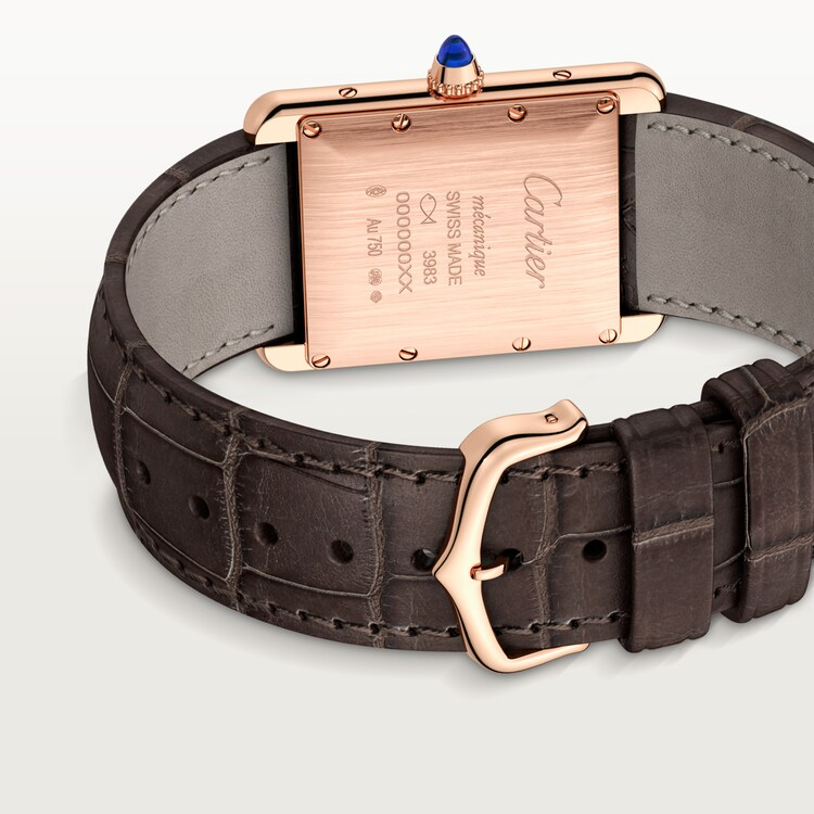 Unworn, Cartier Tank Louis Cartier, 18k Rose Gold, 33.7mm x 25.5mm, Ref# WGTA0011, box and papers