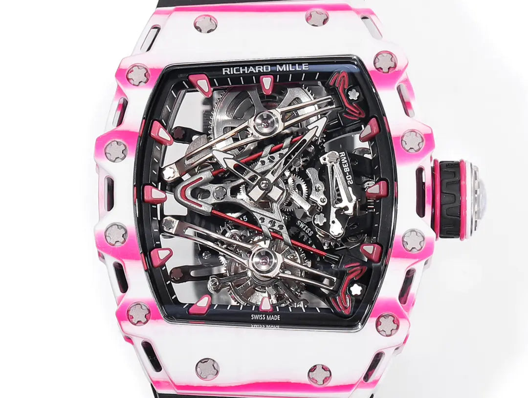 Richard Mille RM 38 02 Bubba Watson Tourbillon Black Rubber Strap