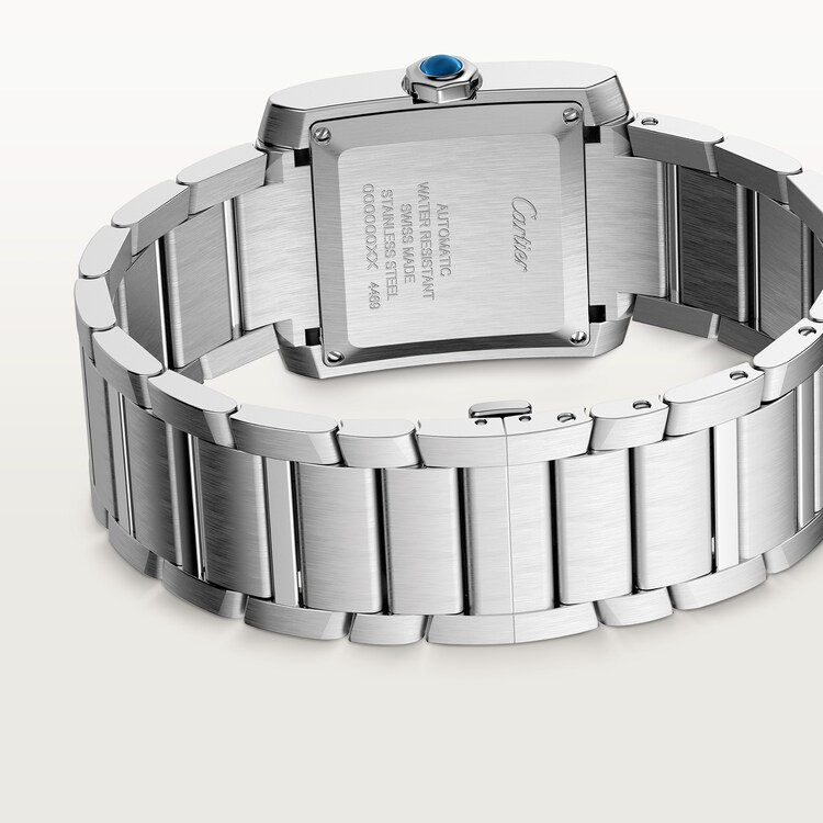 Unworn Cartier Tank Francaise de Cartier, Large Stainless Steel, 36.7mm x 30.5mm, Ref# WSTA0067, box and papers