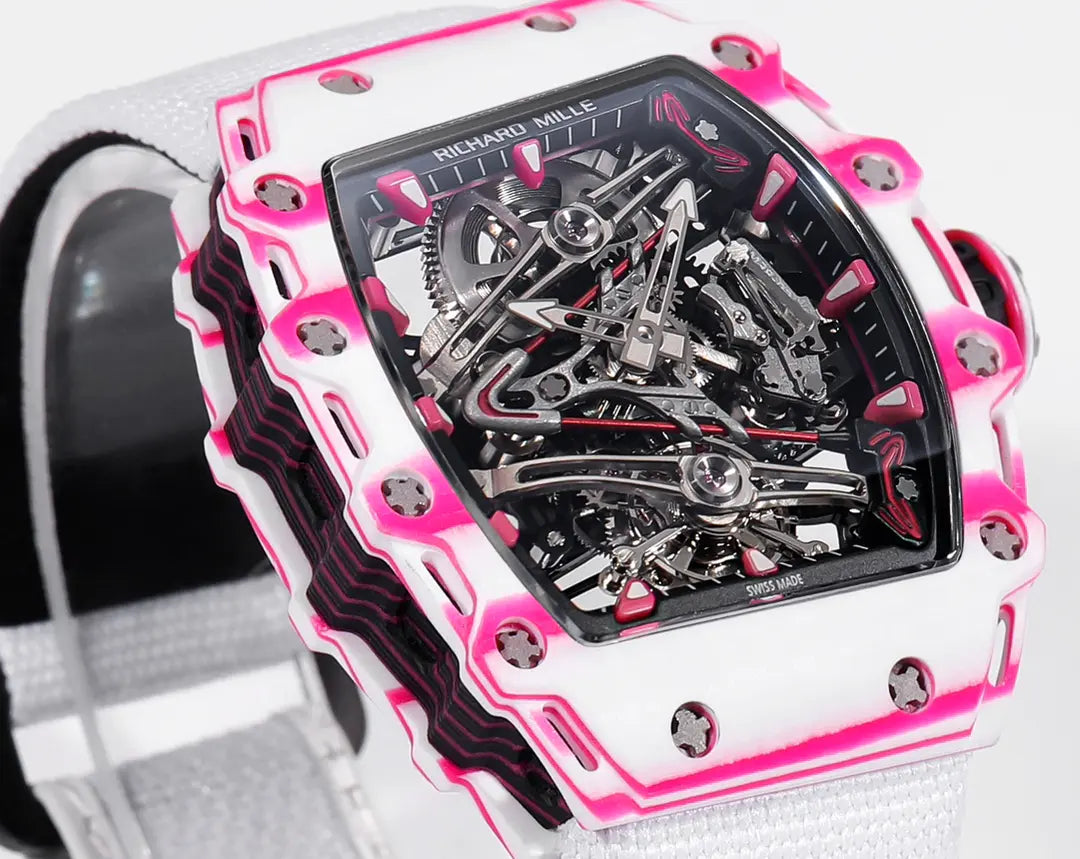 Richard Mille RM 38 02 Bubba Watson Tourbillon White Fabric Strap