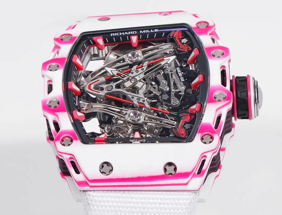 Richard Mille RM 38 02 Bubba Watson Tourbillon White Fabric Strap