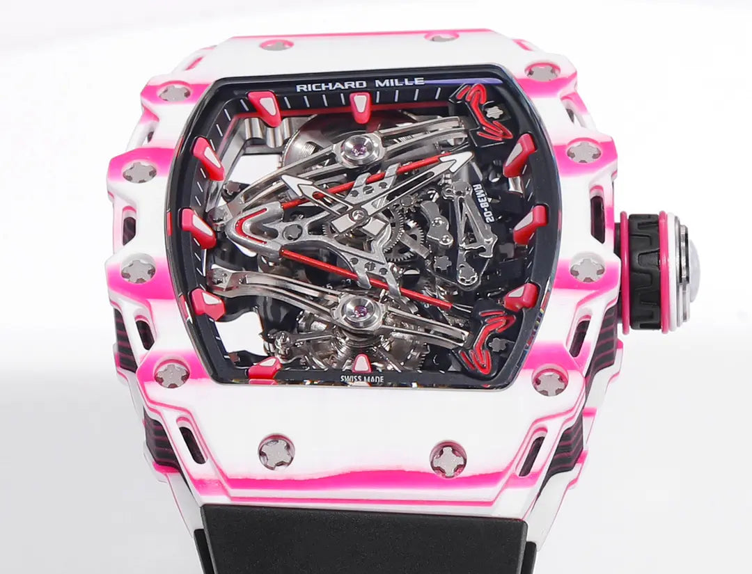 Richard Mille RM 38 02 Bubba Watson Tourbillon Black Rubber Strap