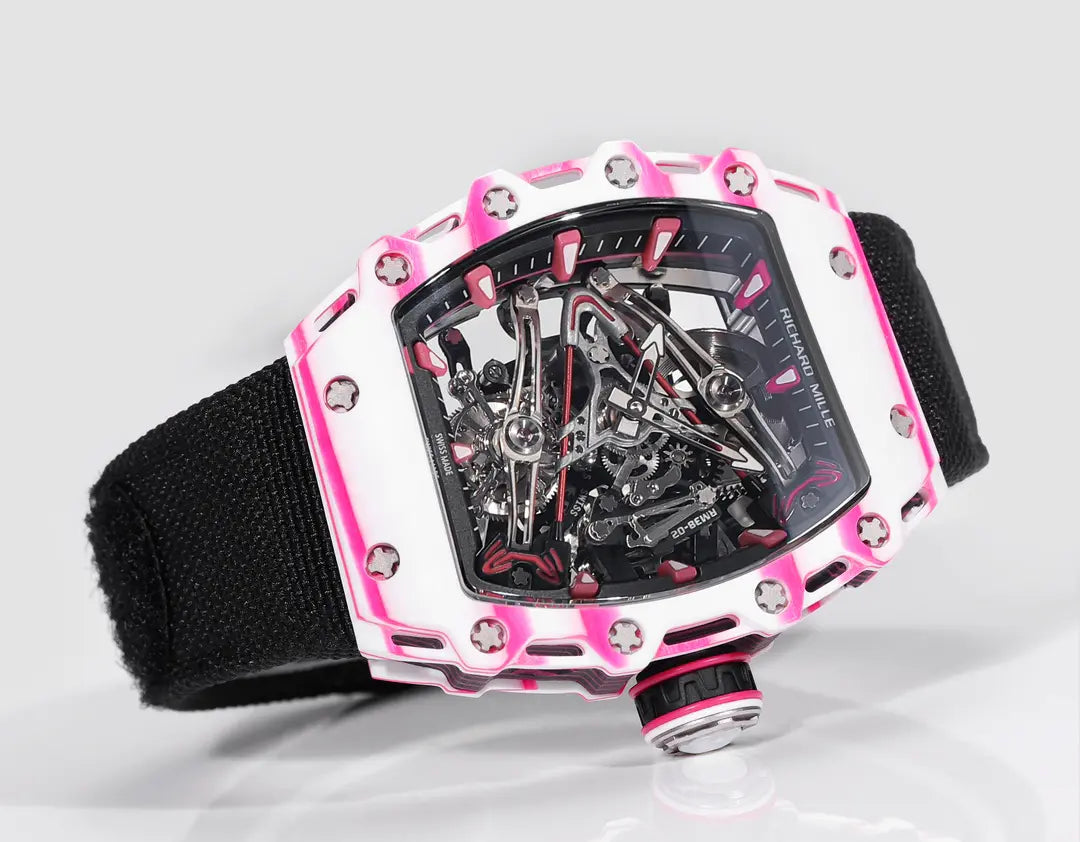 Richard Mille RM 38 02 Bubba Watson Tourbillon Black Fabric Strap
