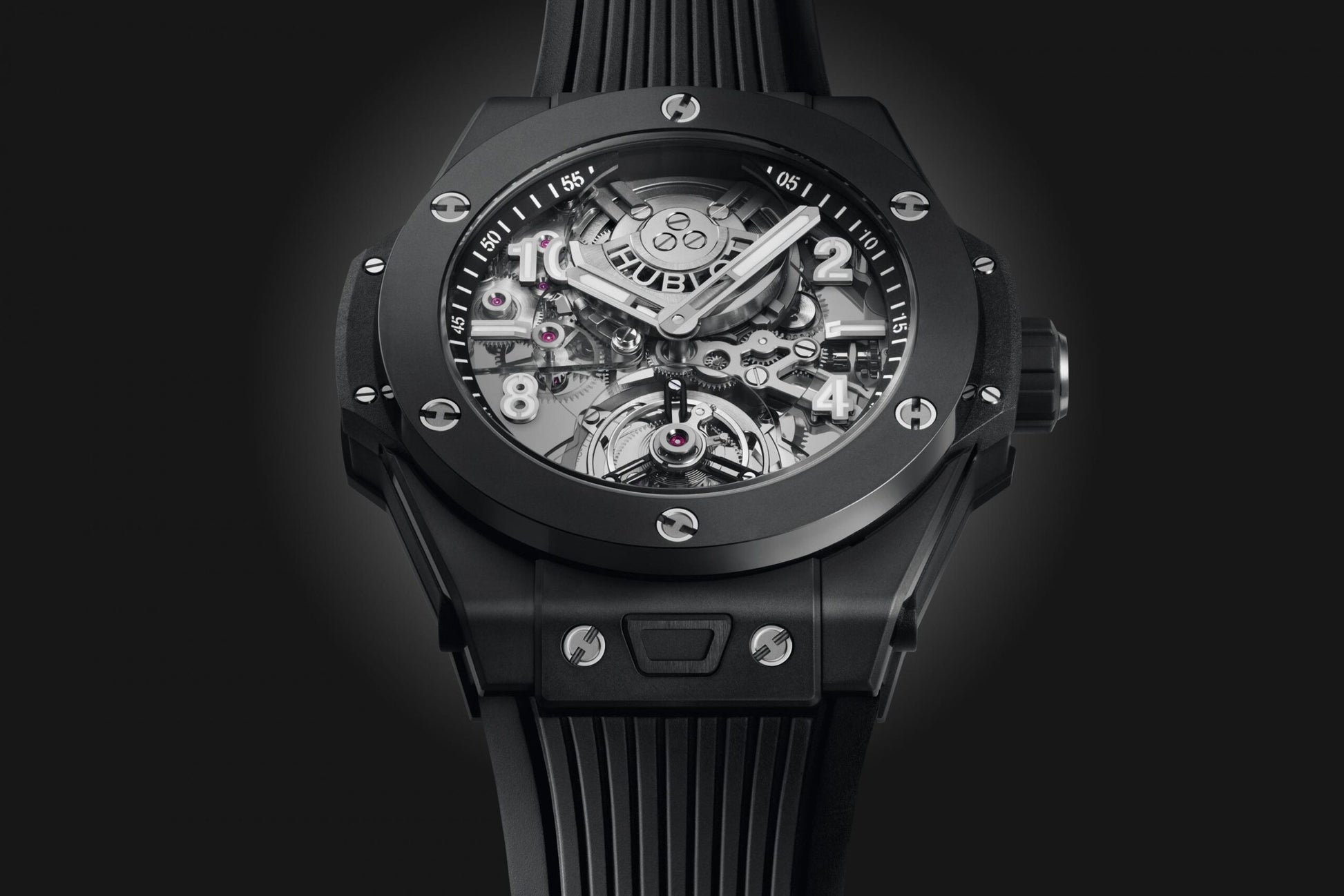 Hublot Big Bang TOURBILLON AUTOMATIC BLACK MAGIC Ref# 419.CI.0170.RX