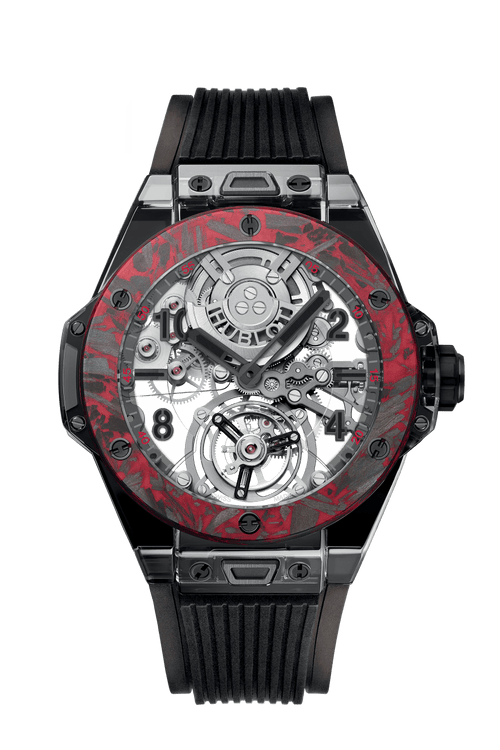Hublot Big Bang Tourbillon Automatic Black Sapphire Las Vegas Boutique, 45mm, Ref# 419.JBV.0113.RT.LVB23