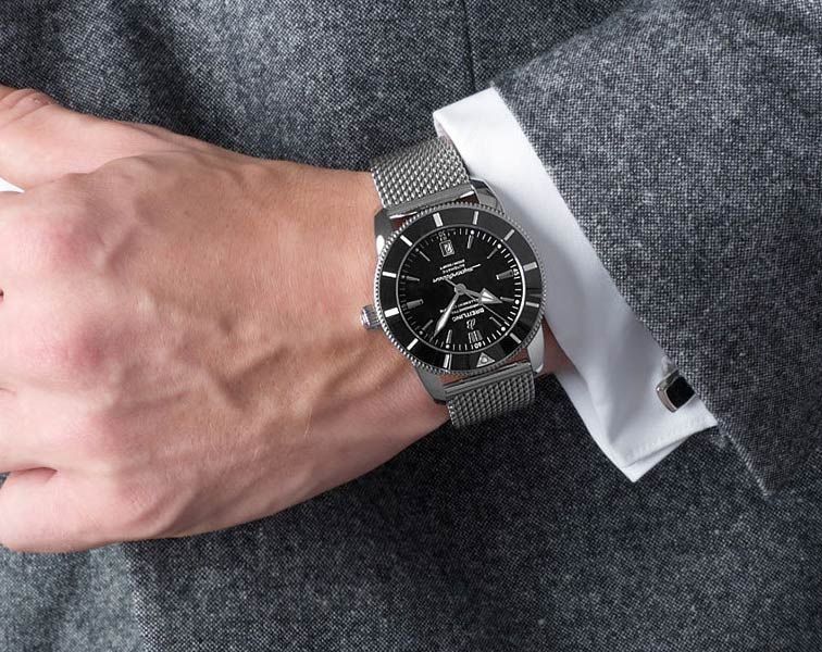 Breitling Superocean Heritage B20 Automatic 46, Ref# AB2020121B1A1, box and papers