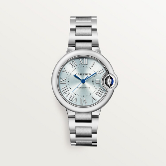 Unworn Cartier Ballon Bleu de Cartier, Stainless Steel, 33mm, Ref# WSBB0062, box and papers