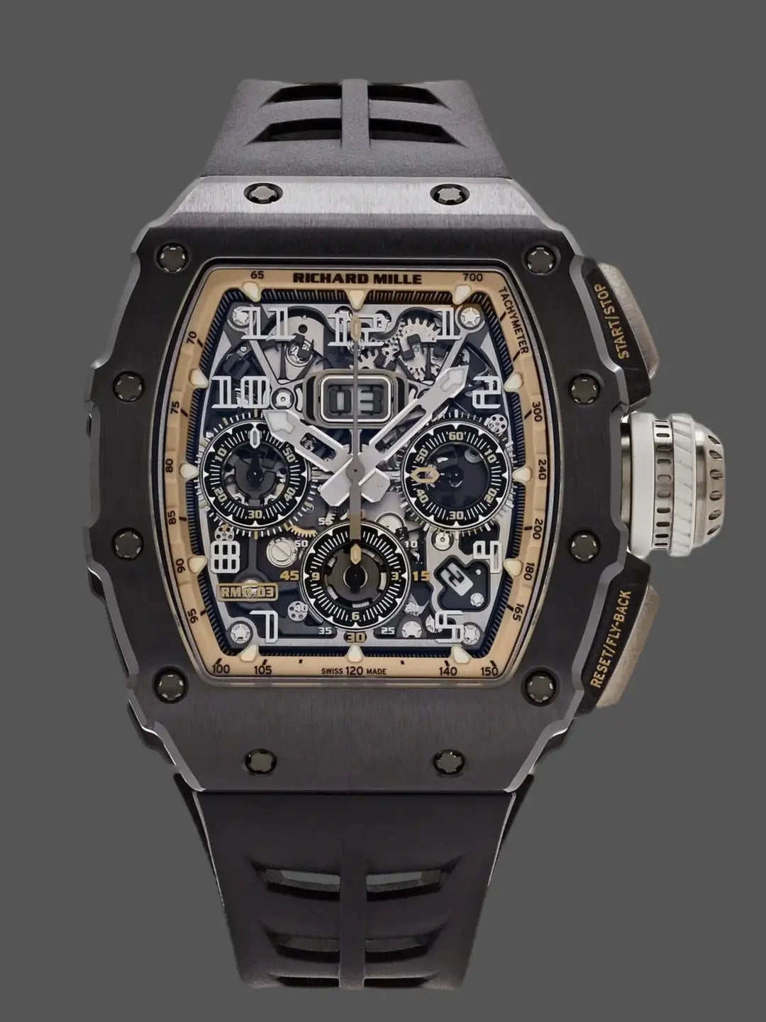 Richard Mille RM 11-03 ‘Last Black Edition’ Automatic Flyback Chronograph Black Ceramic