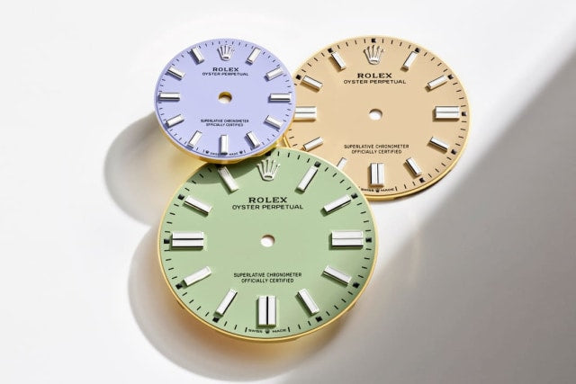 Unworn 2025, Rolex Oyster Perpetual, Oystersteel 36mm, Beige dial, Domed Oyster, Ref# 126000-0012, box and papers