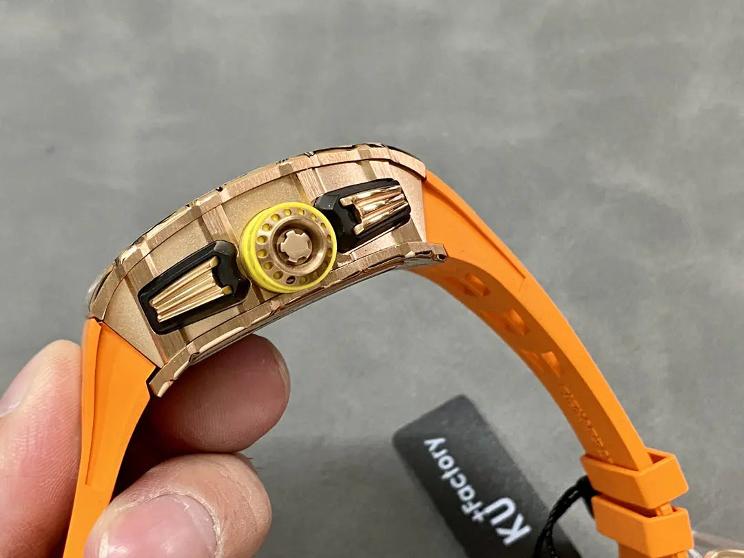 Richard Mille RM11-03 Orange Rubber Automatic Flyback Chronograph