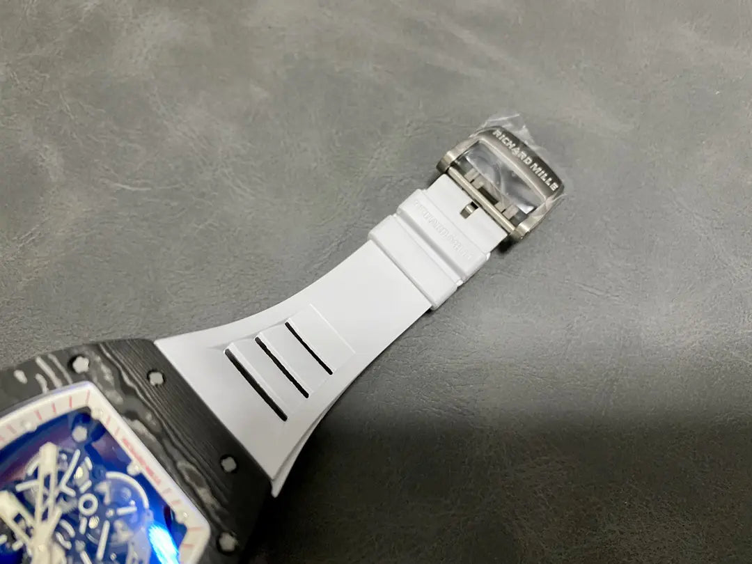 Richard Mille RM 055 “Bubba Watson” featuring a black NTPT carbon fiber case