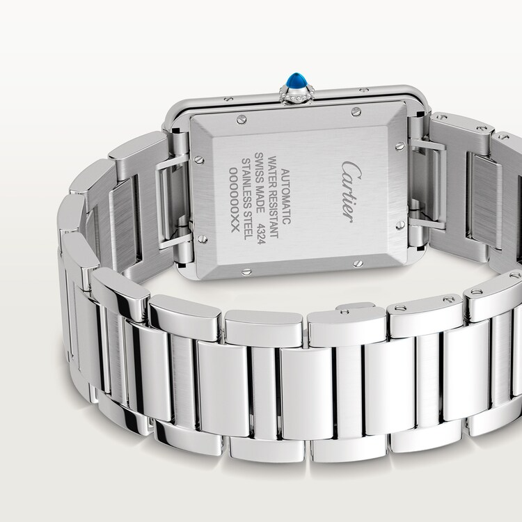Unworn Cartier Tank Must de Cartier, Extra-large Stainless Steel, 41mm x 31mm, Ref# WSTA0053, box and papers