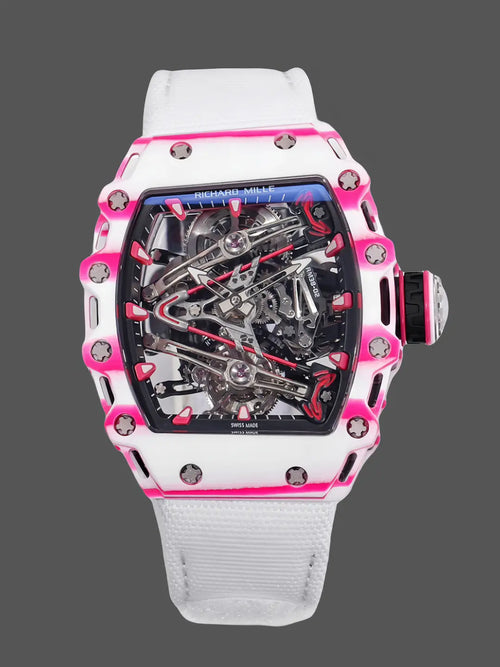 Richard Mille RM 38 02 Bubba Watson Tourbillon White Fabric Strap