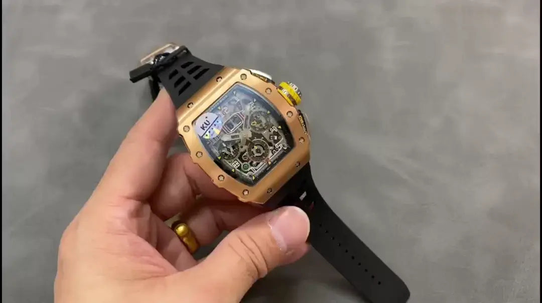 Richard Mille RM11-03 Carbon Automatic Flyback Chronograph Rose Gold