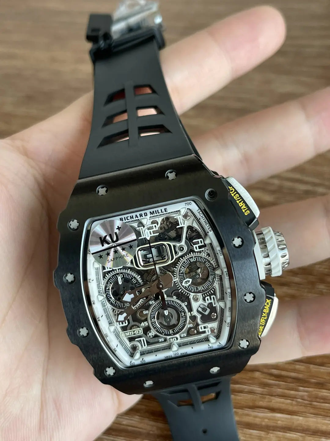 Richard Mille RM 11-03 ‘Last Black Edition’ Automatic Flyback Chronograph Black Ceramic
