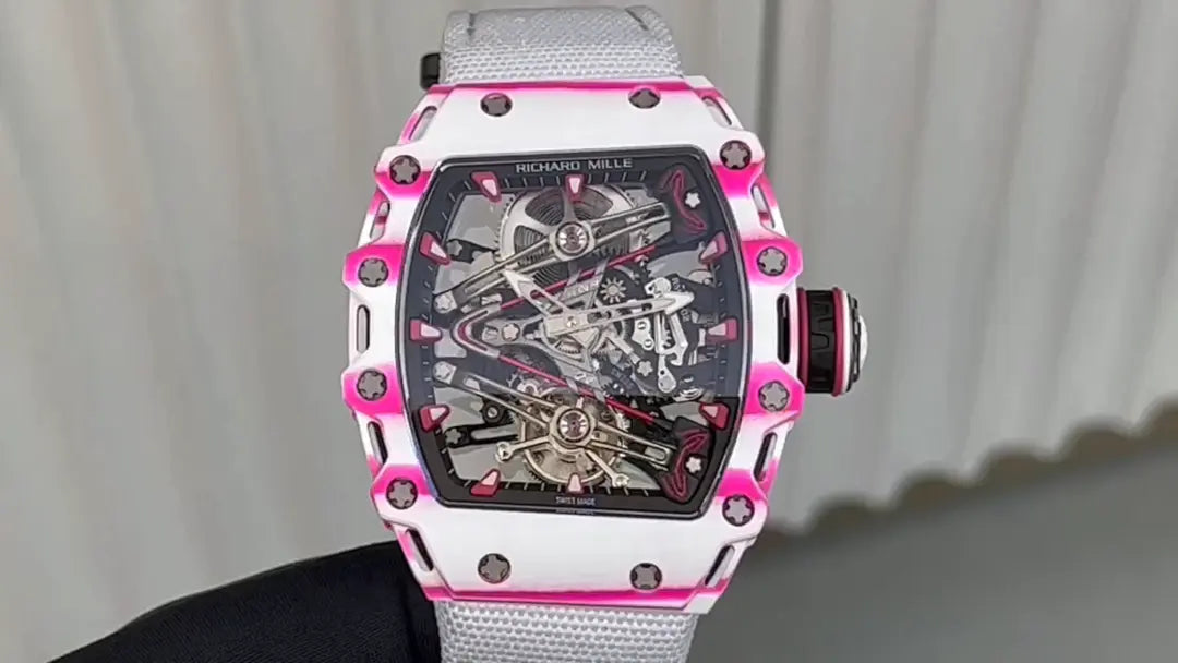 Richard Mille RM 38 02 Bubba Watson Tourbillon White Fabric Strap