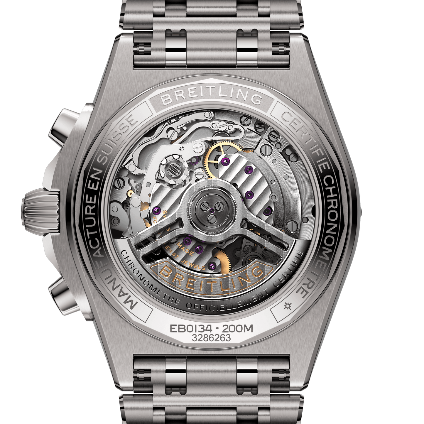 Breitling Super Chronomat B01 42, Titanium, Ref# EB0134101M1E1, Unworn 2024