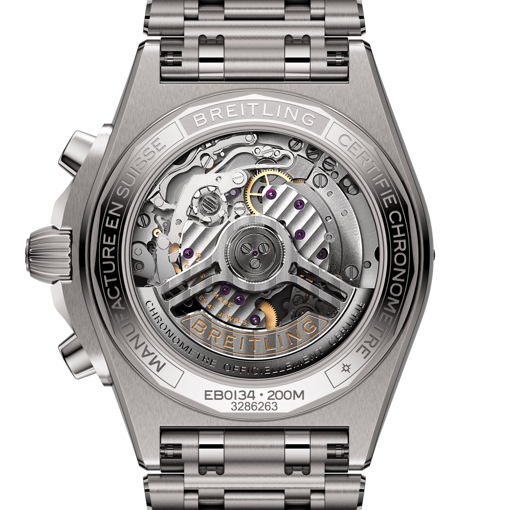 Breitling Super Chronomat B01 42, Titanium, Ref# EB0134101M1E1, Unworn 2024