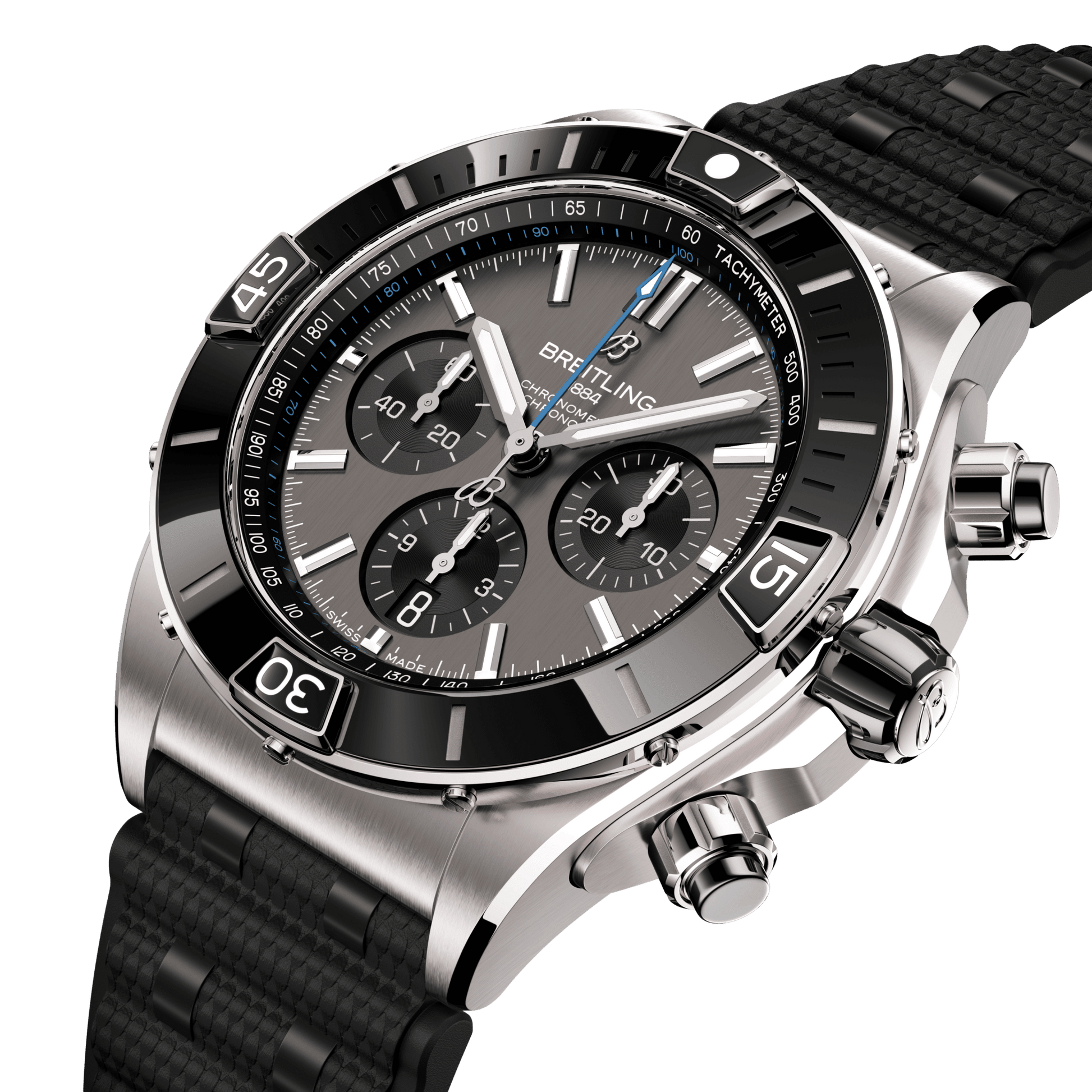 Breitling Super Chronomat B01 44, Titanium and Ceramic, Ref# EB0136251M1S1, Unworn 2024