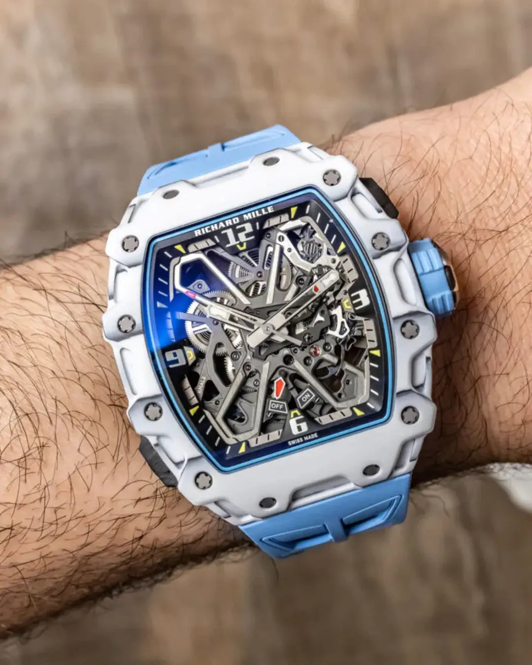 Richard Mille RM 35-03 Rafa Nadal White Carbon Quartz TPT