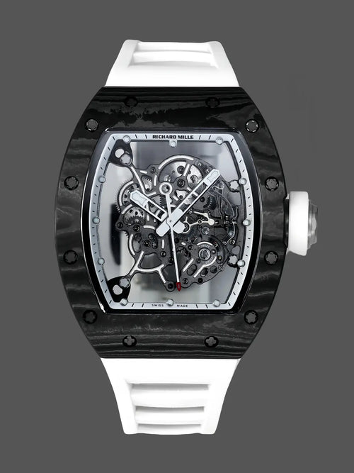 Richard Mille RM 055 “Bubba Watson” featuring a black NTPT carbon fiber case