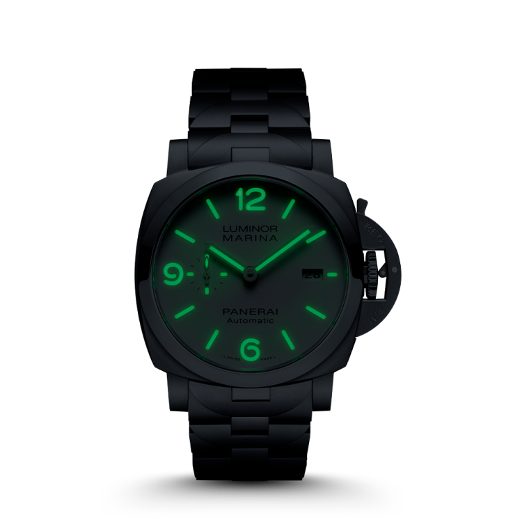Unworn, Panerai Luminor Marina, 44mm, Stainless Steel, Ref# PAM03323, box and papers