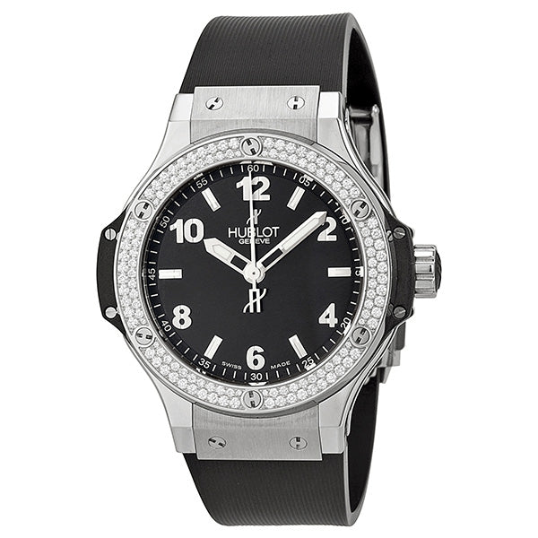 Hublot Big Bang, Steel, Black Diamonds, 38mm, Ref# 361.SX.1270.RX.1104, Unworn 2025