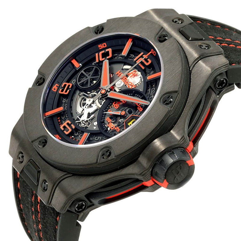 Hublot Big Bang Ferrari Unico Carbon Limited Edition Mens Watch 402.QU.0113.WR