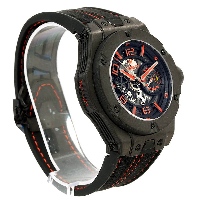 Hublot Big Bang Ferrari Unico Carbon Limited Edition Mens Watch 402.QU.0113.WR