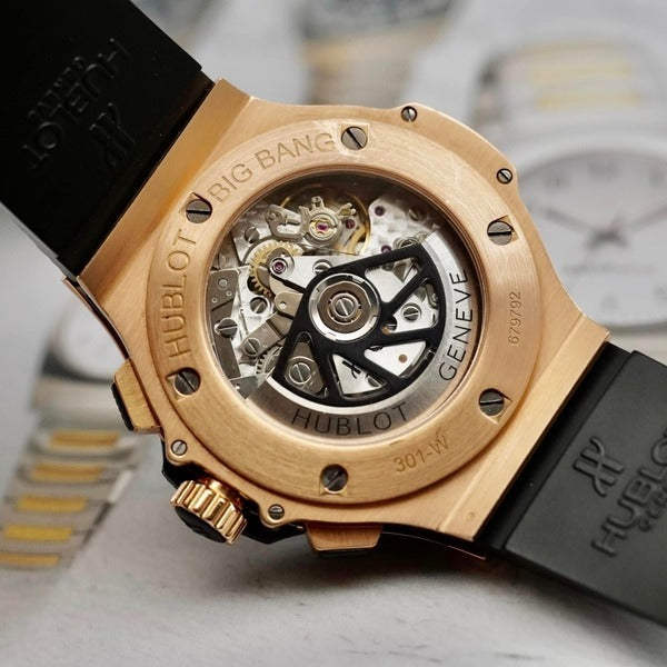 Hublot Big Bang Gold Ceramic, 41mm, 18K 5N Gold, Black CeramicRef# 341.PB.131.RX, Unworn 2025