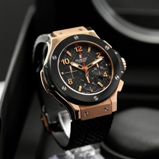Hublot Big Bang Gold Ceramic, 41mm, 18K 5N Gold, Black CeramicRef# 341.PB.131.RX, Unworn 2025
