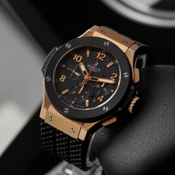 Hublot Big Bang Gold Ceramic, 41mm, 18K 5N Gold, Black CeramicRef# 341.PB.131.RX, Unworn 2025
