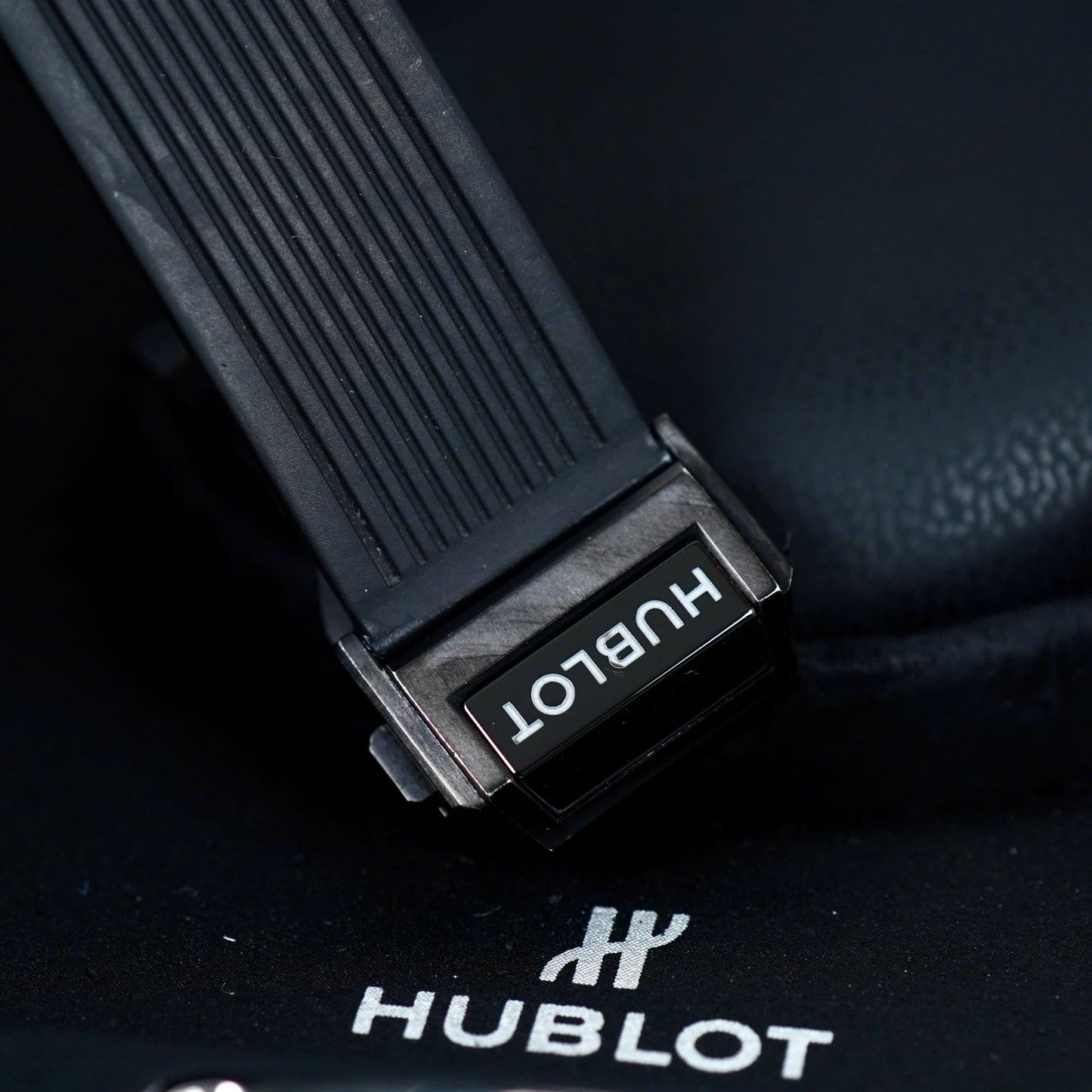 Hublot Big Bang Automatic Chronograph, 45mm, Black Ceramic, Ref# 411.CI.1170.RX, Unworn 2025