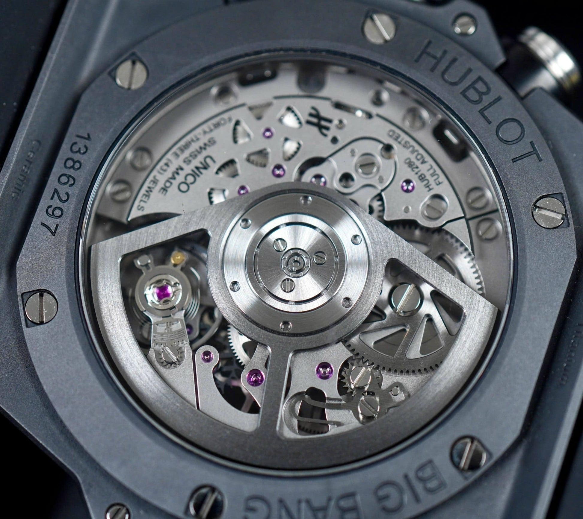 Hublot Big Bang Automatic Chronograph, 45mm, Black Ceramic, Ref# 411.CI.1170.RX, Unworn 2025