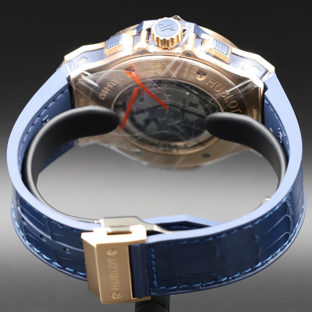 Hublot Big Bang Gold Blue 44mm, 18kt Rose Gold, Ref# 301.PX.7180.LR, Unworn 2025