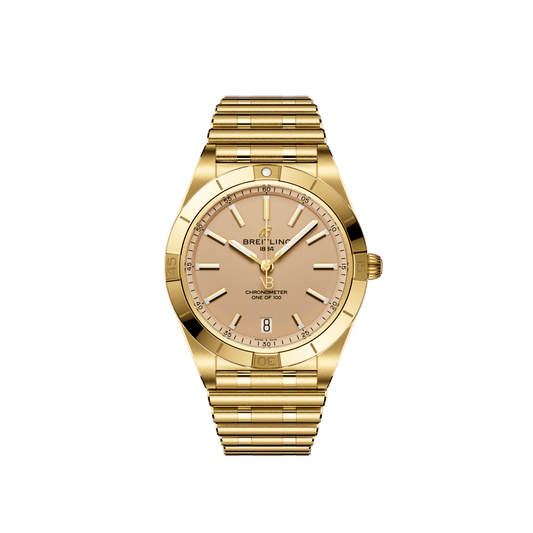 Breitling Chronomat Automatic 36 Victoria Beckham, 18k Yellow Gold, Ref# K103801A1A1K1, Unworn 2024