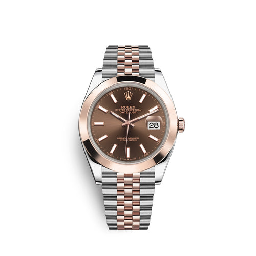 Rolex Datejust 41, 18k Everose Gold and Stainless Steel, 41mm, Ref# 126301-0002