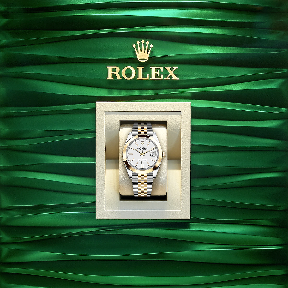 Rolex Datejust 41, 18k Yellow Gold and Stainless Steel, 41mm, Ref# 126303-0016